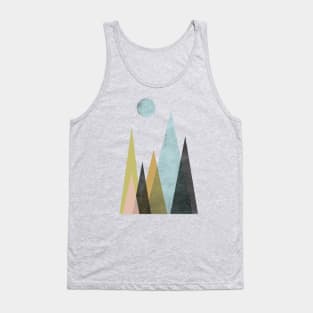 Mid Century Scandi Mountains Tank Top